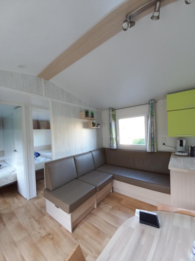Mobil home 3 chambres camping 4 étoiles Petit-Caux Exterior foto